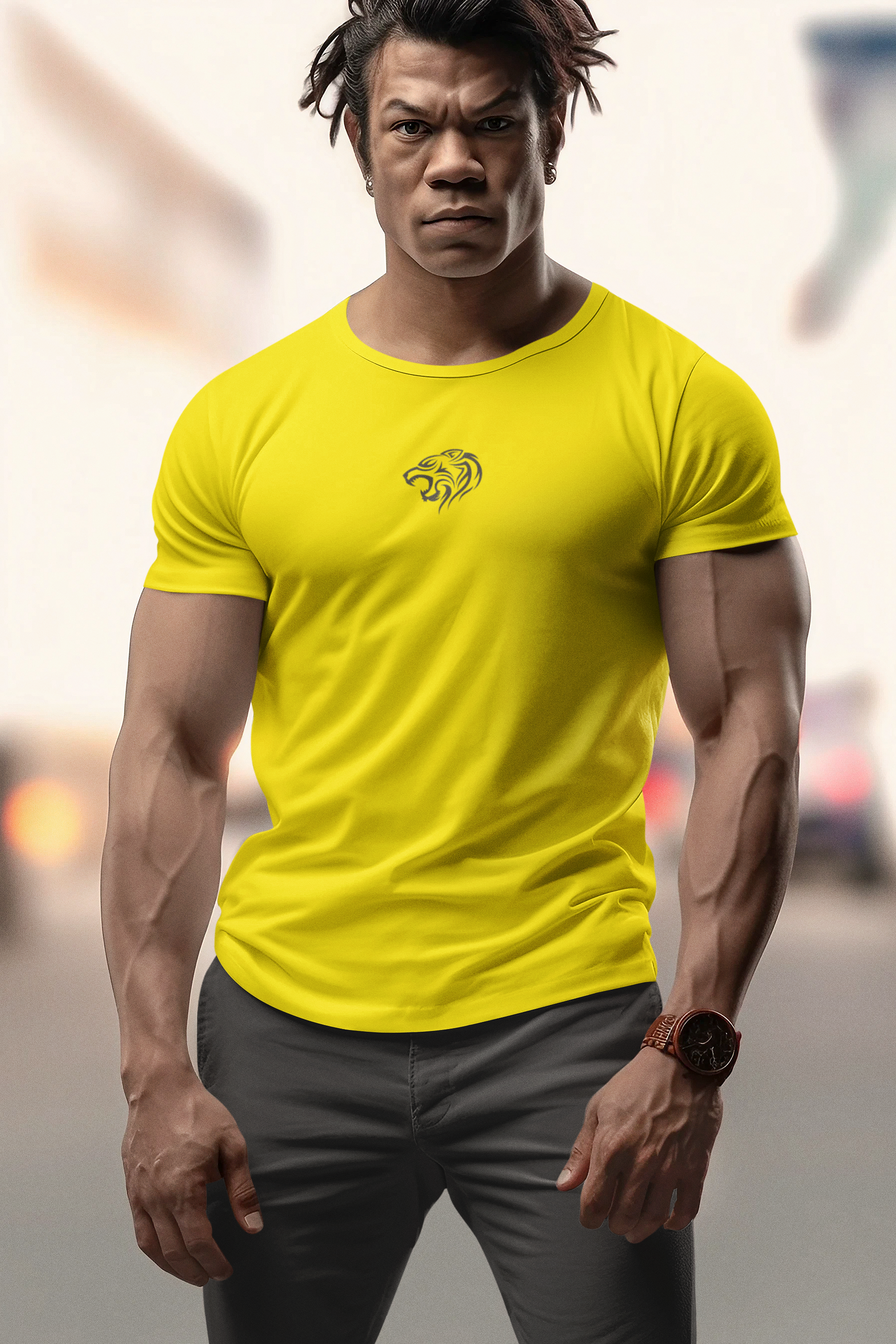 Nome do produto: Camiseta Quality Tiger - Amarelo
