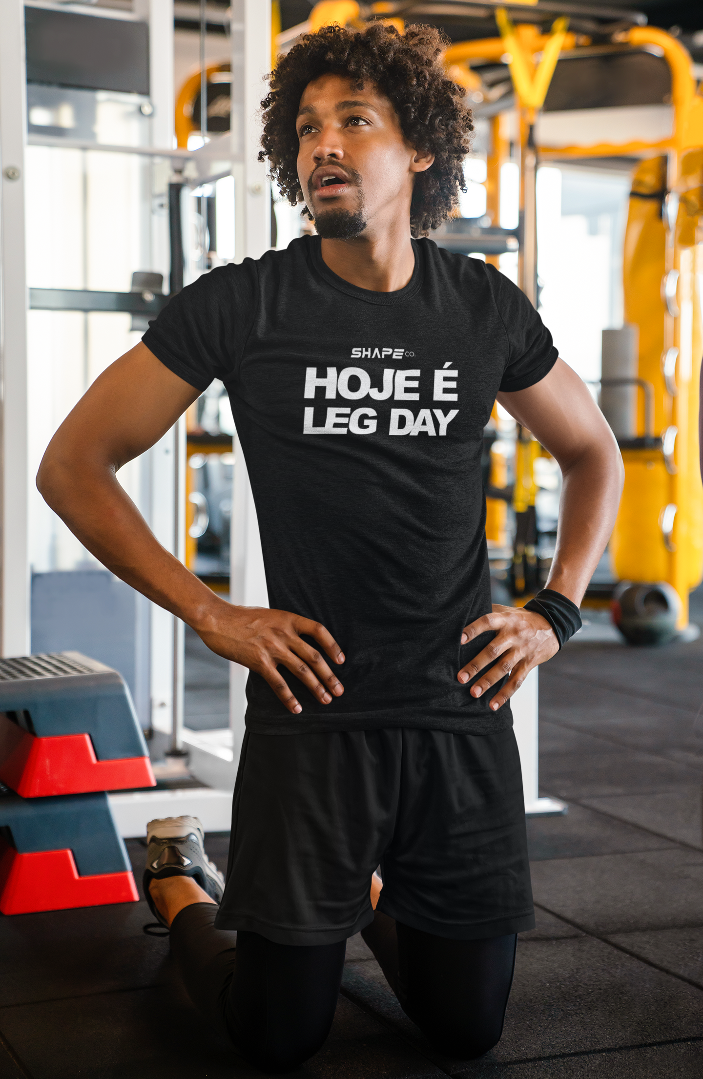 Camiseta Clássica - Hoje é Leg Day