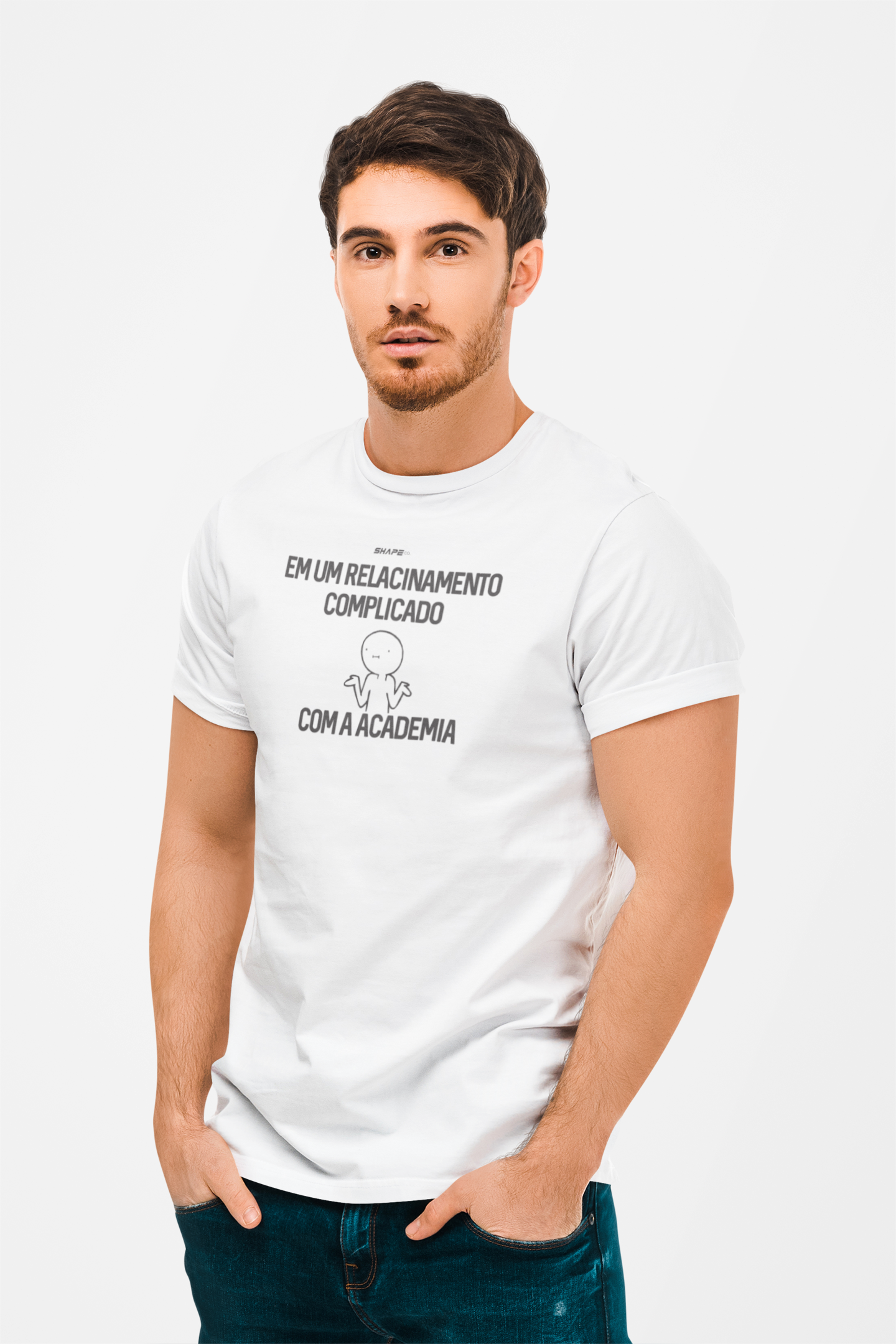 Camiseta Clássica - Relacionamento complicado com a academia