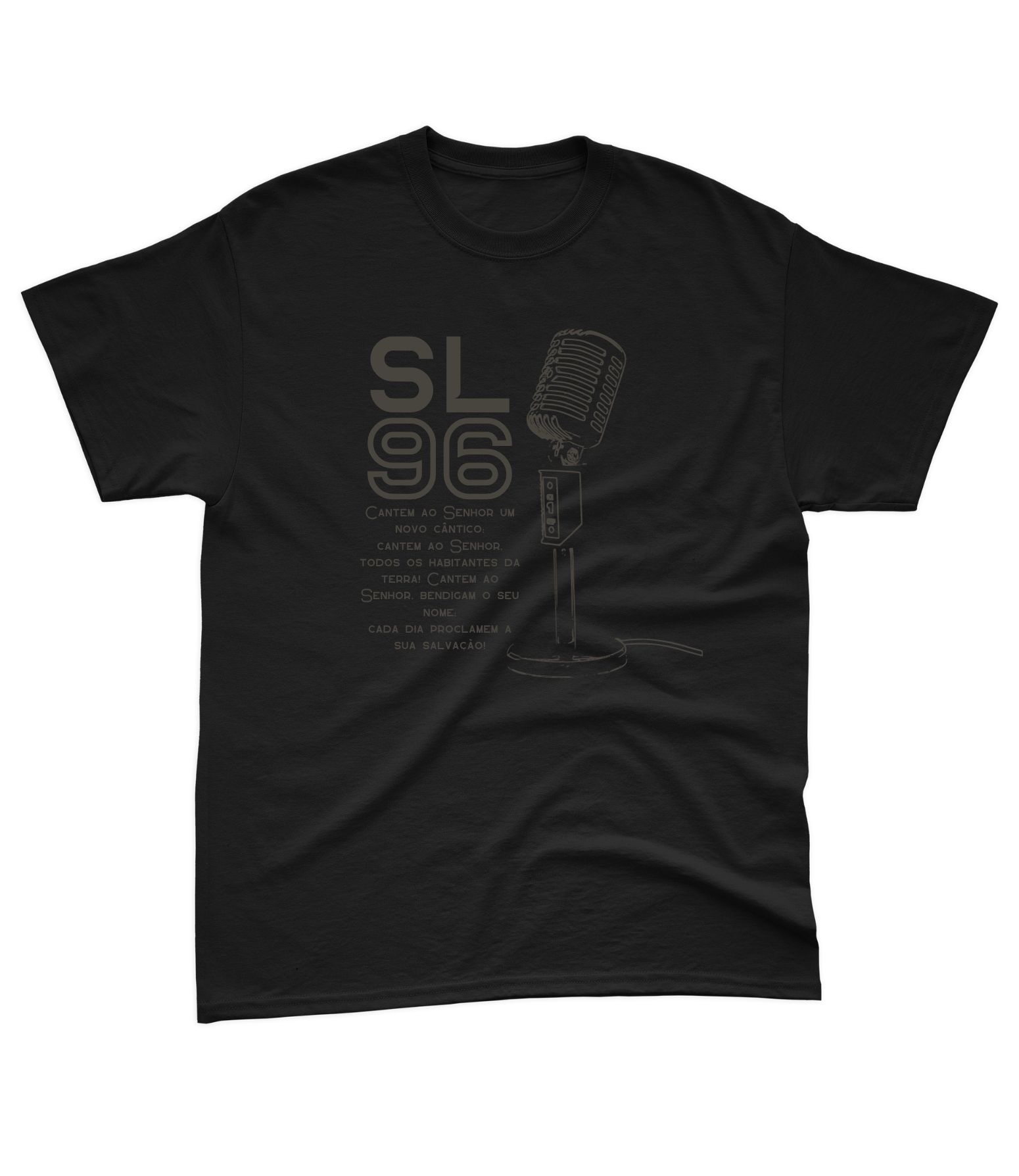 Camiseta - Salmo 96 Black
