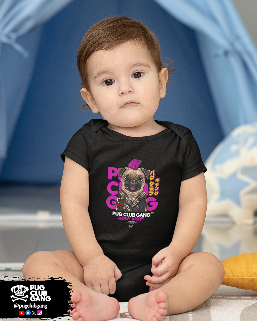 Body Baby Pug Club Gang