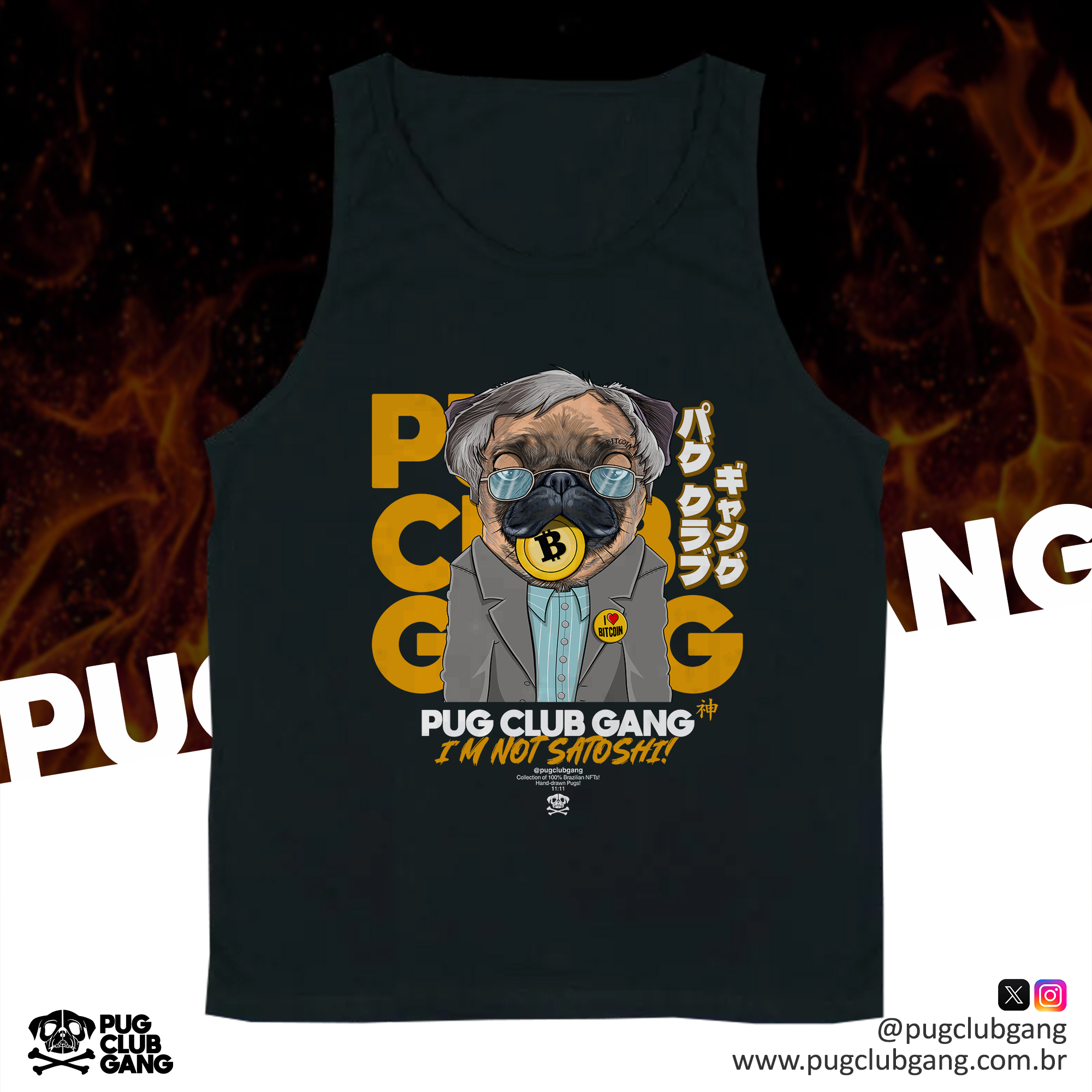 Camiseta Regata Not Satoshi