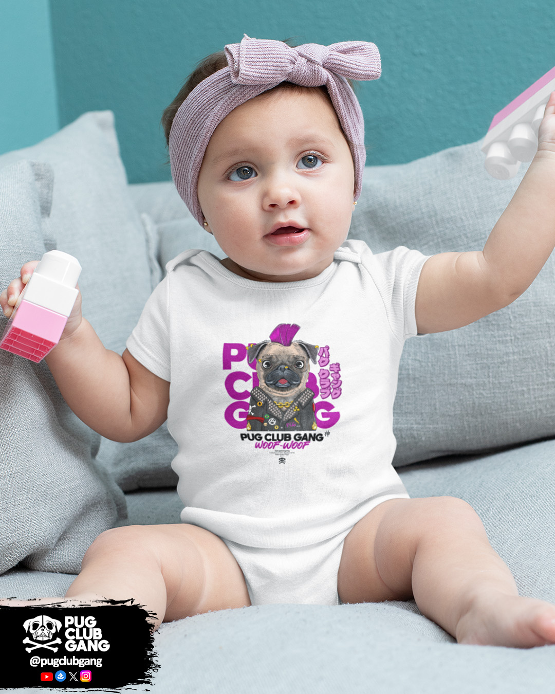 Body Baby Pug Club Gang