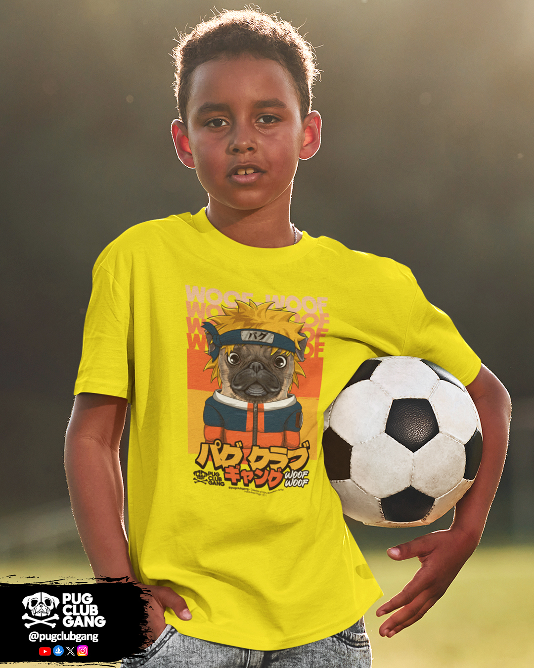 Camiseta Infantil Pugaruto