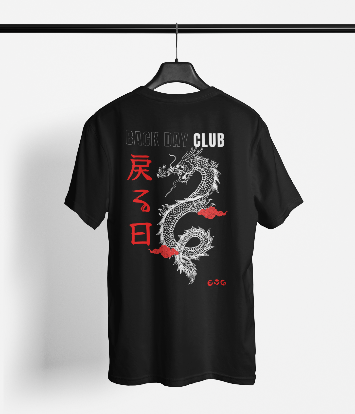 Camiseta Preta - Back Day (Costas)