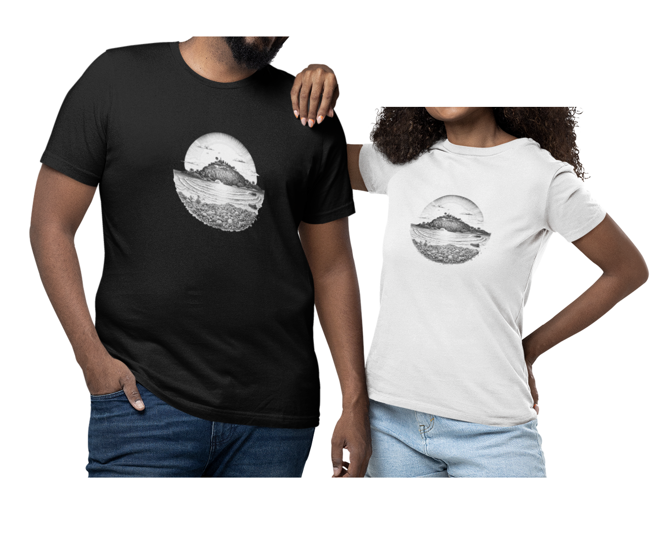 Camiseta Premium Unissex Col. Lápis Design