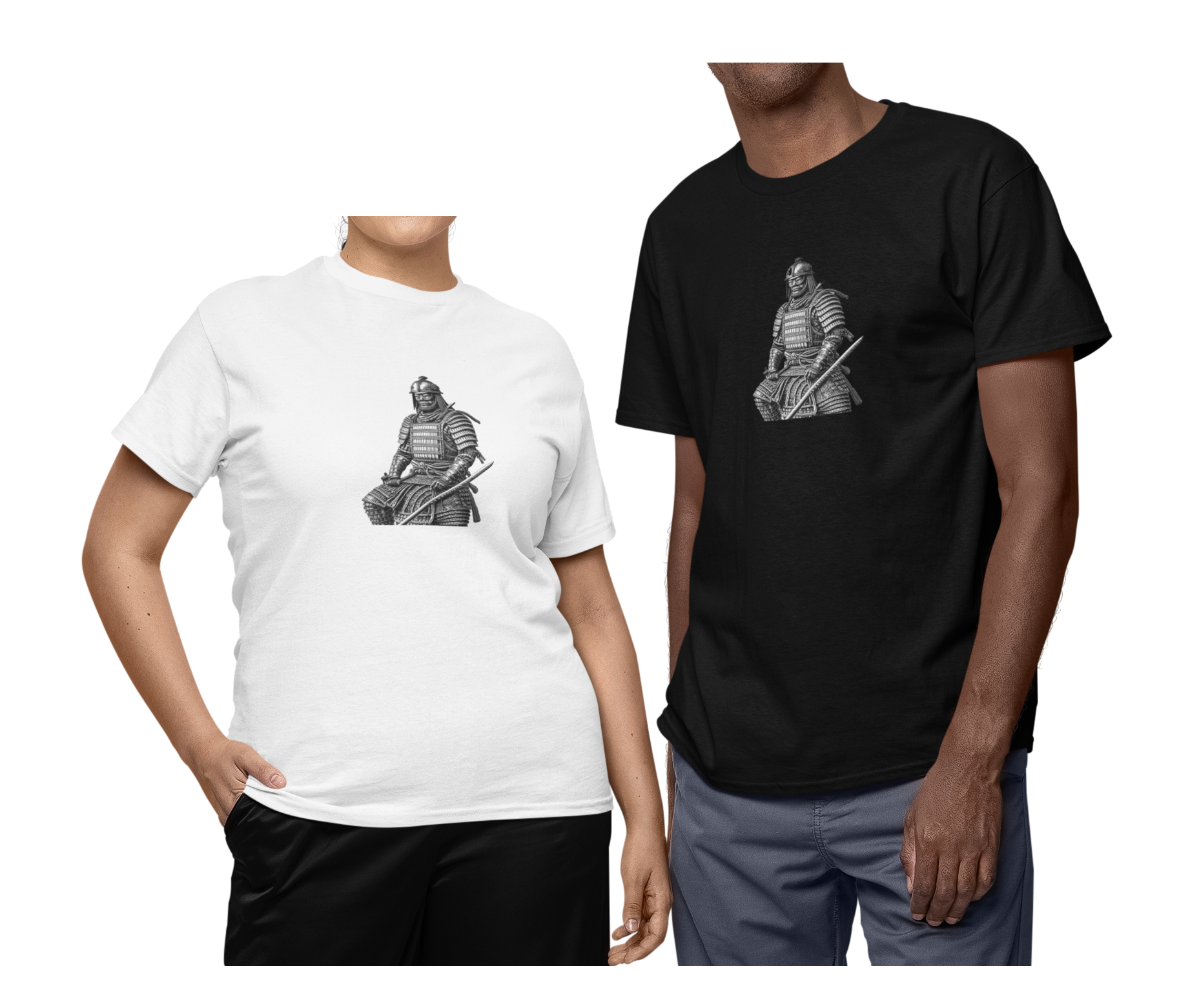 Camiseta Premium Unissex Col. Lápis Samurai