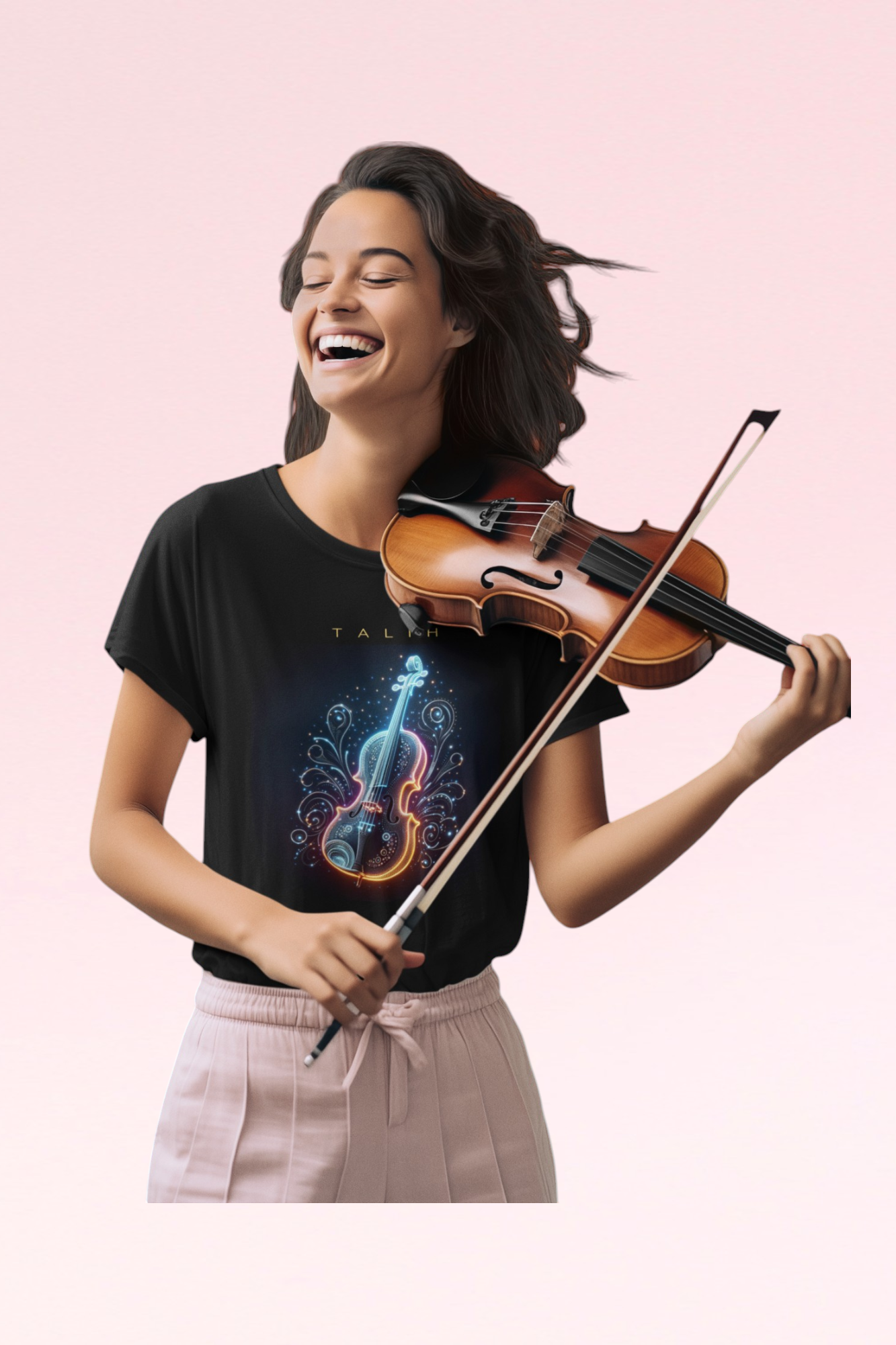 Camiseta Talih Violino