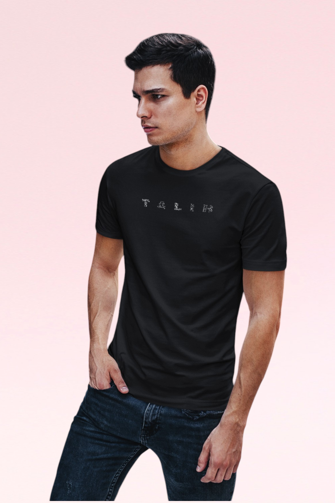 Camiseta Masculina Talih Pixels