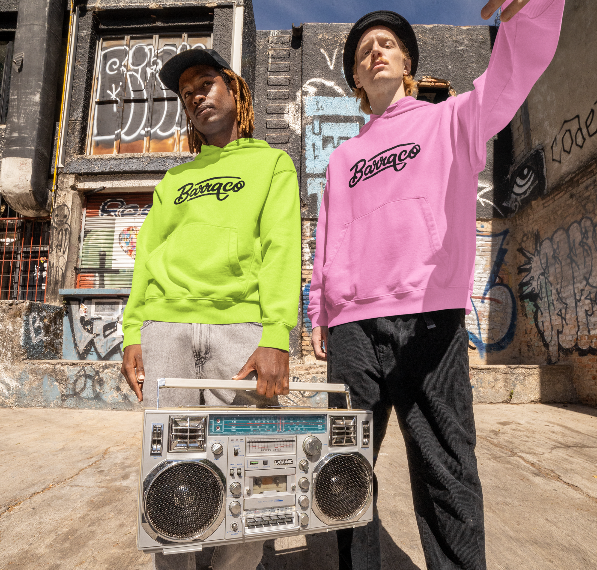 Moletom canguru - Barraco Flow