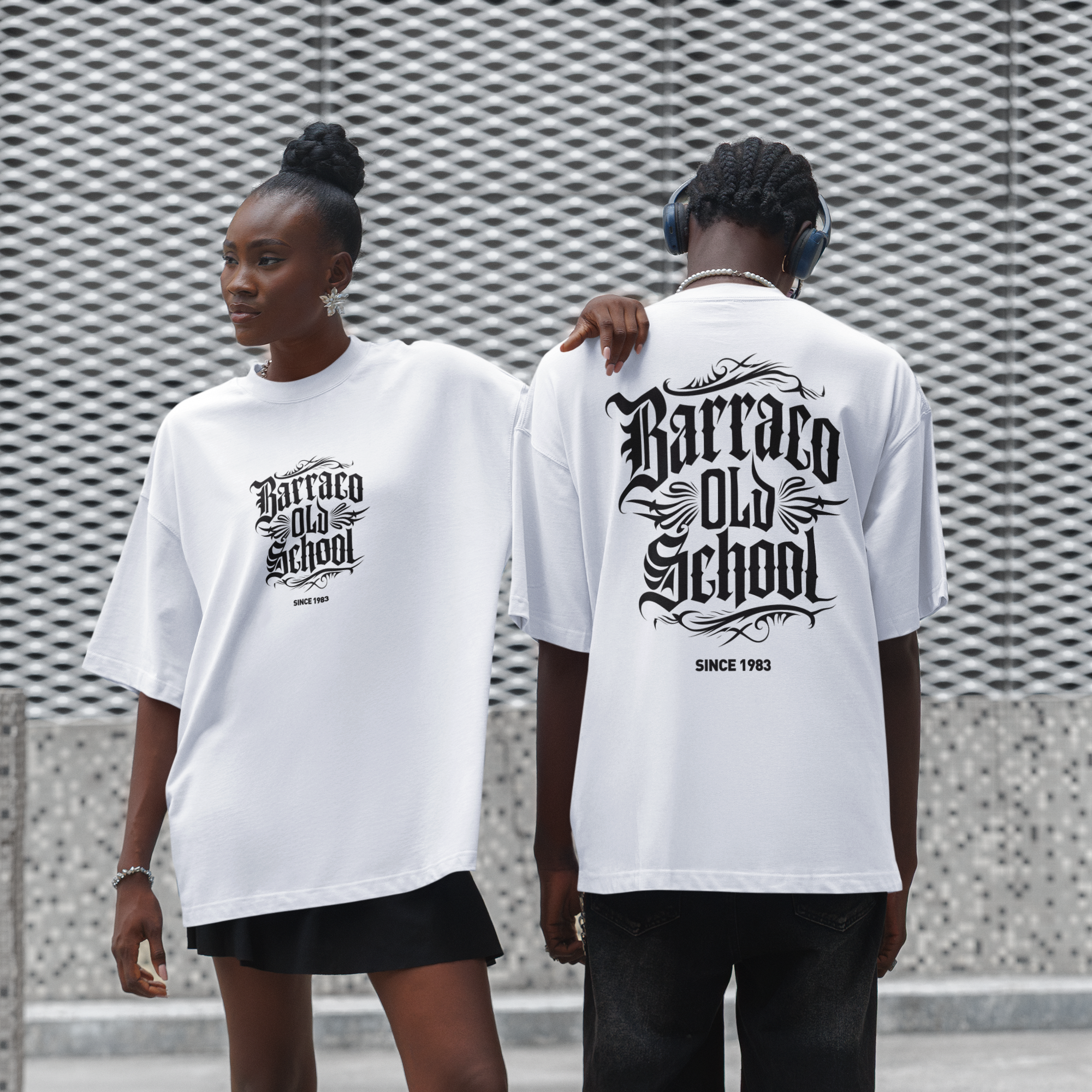 Camiseta Oversized - Gótica