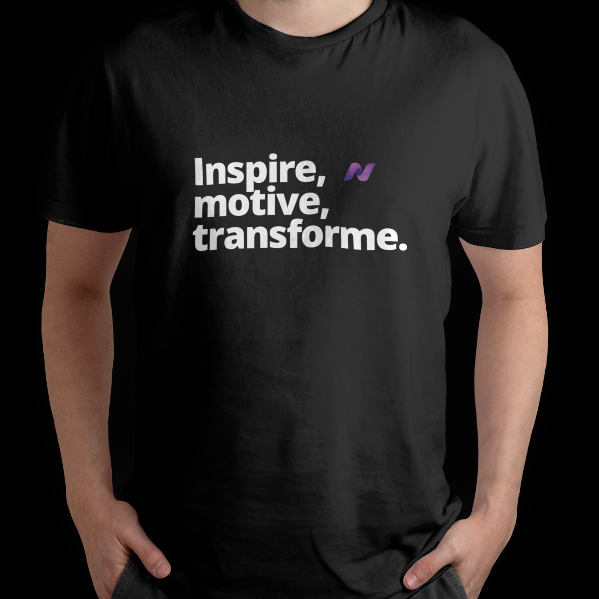 CAMISETA INSPIRE, MOTIVE, TRANSFORME!
