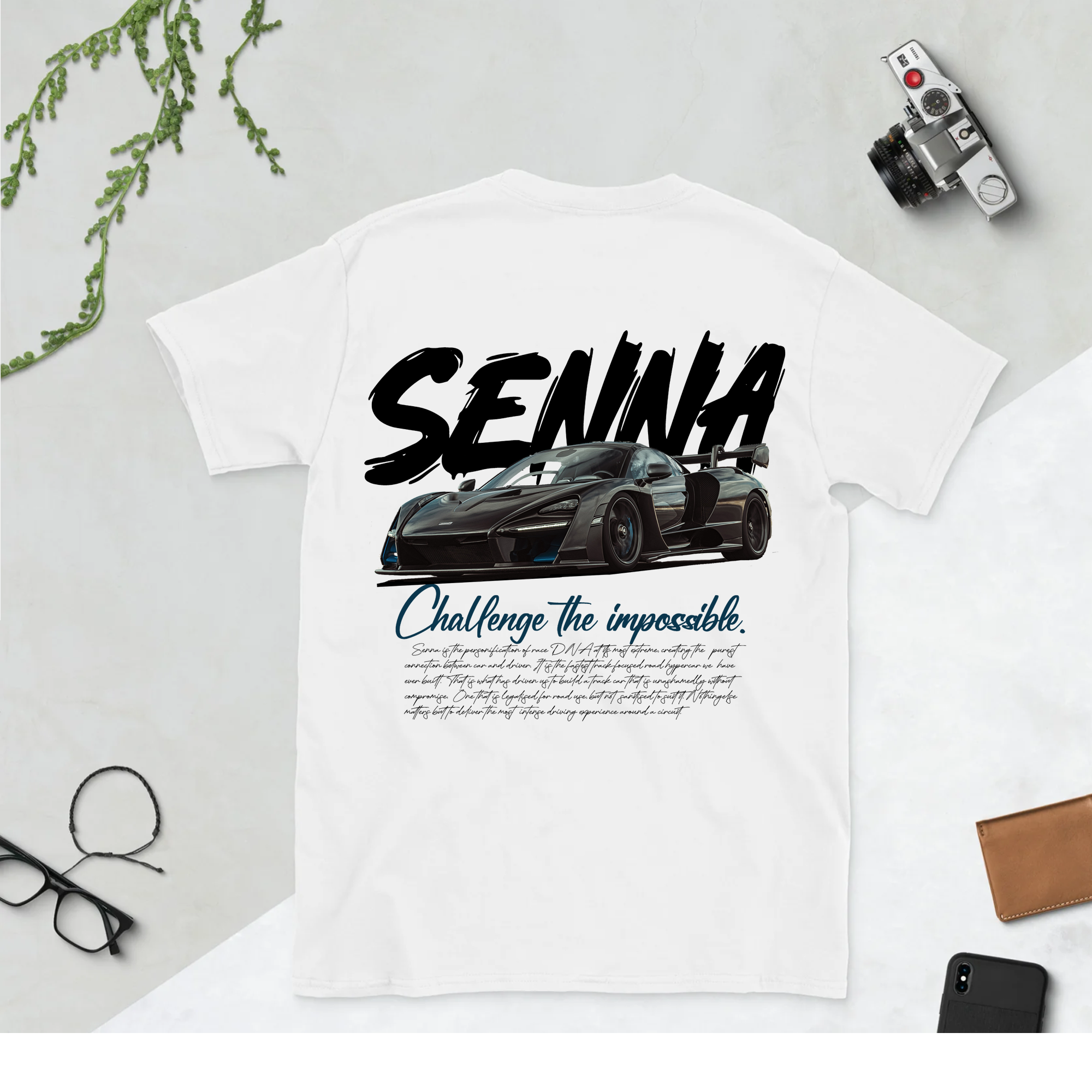 McLaren SENNA White T-SHIRT