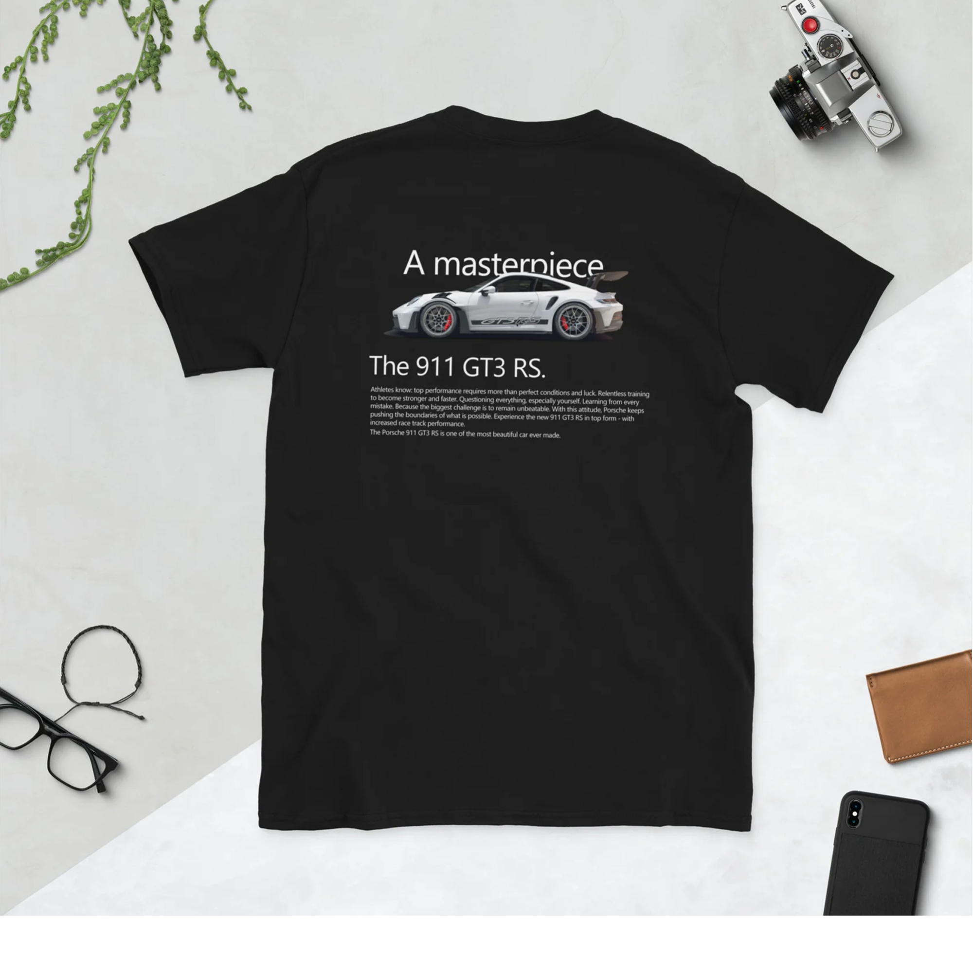 Porsche 911 GT3 RS Masterpiece Minimalista Preta 