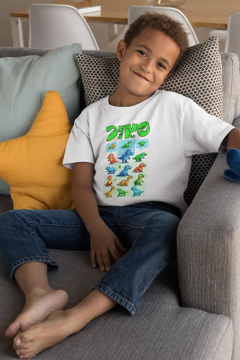 Camiseta Juvenil Dino 