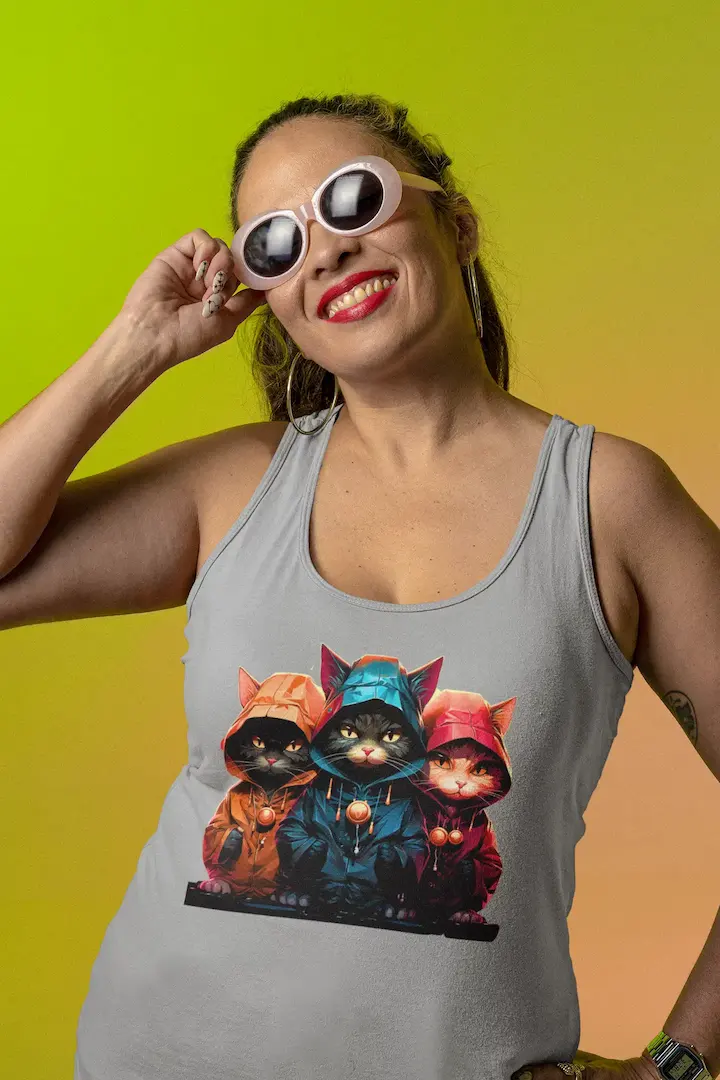 Regata 3 Gatos na Vibe Neon