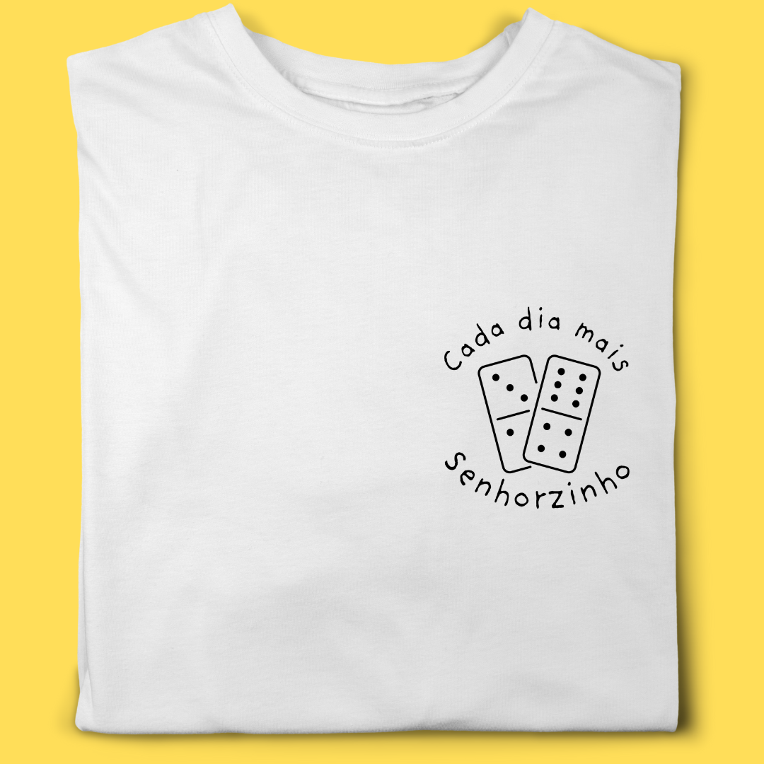 Camiseta Cada dia mais senhorzinho
