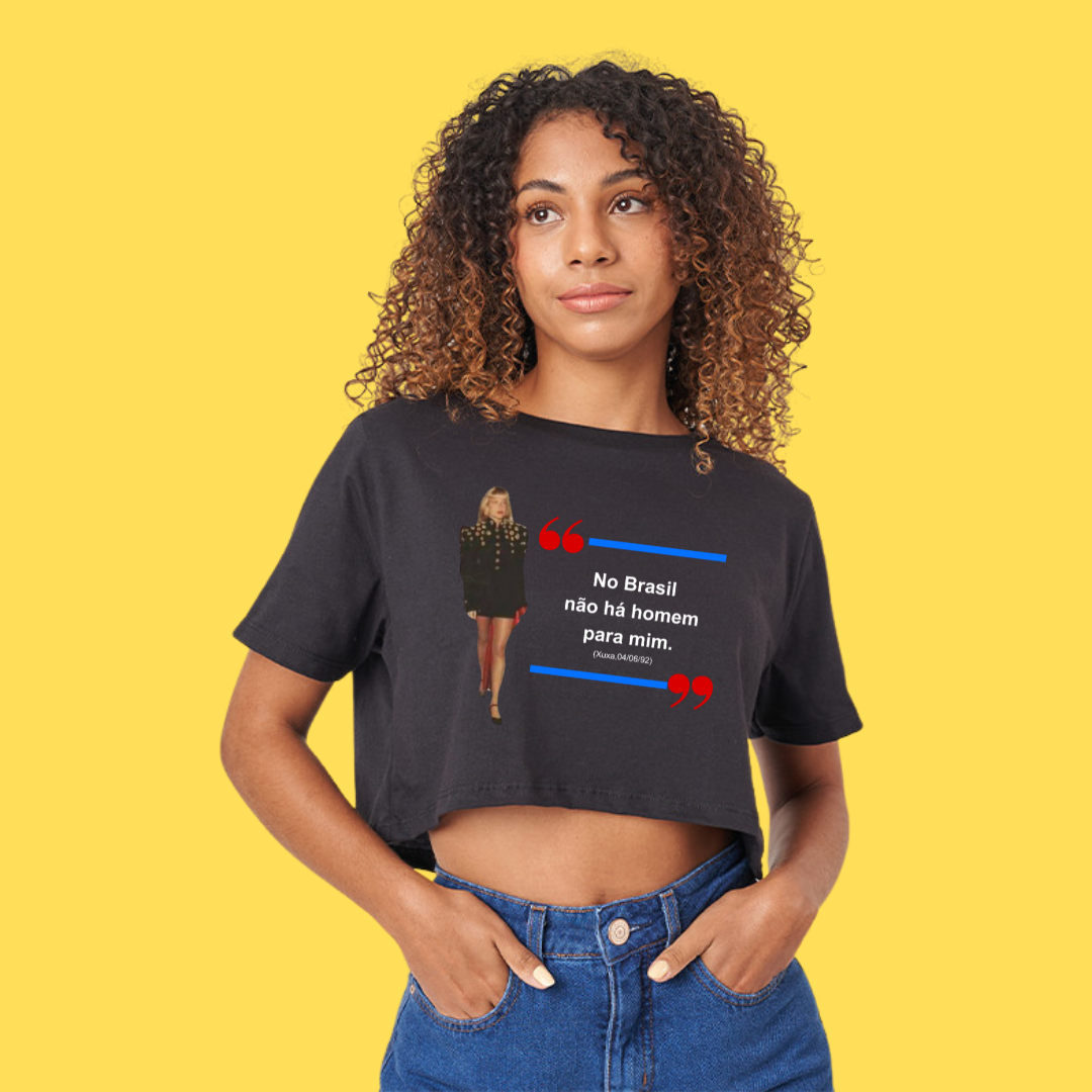 Cropped No Brasil não há homem para mim