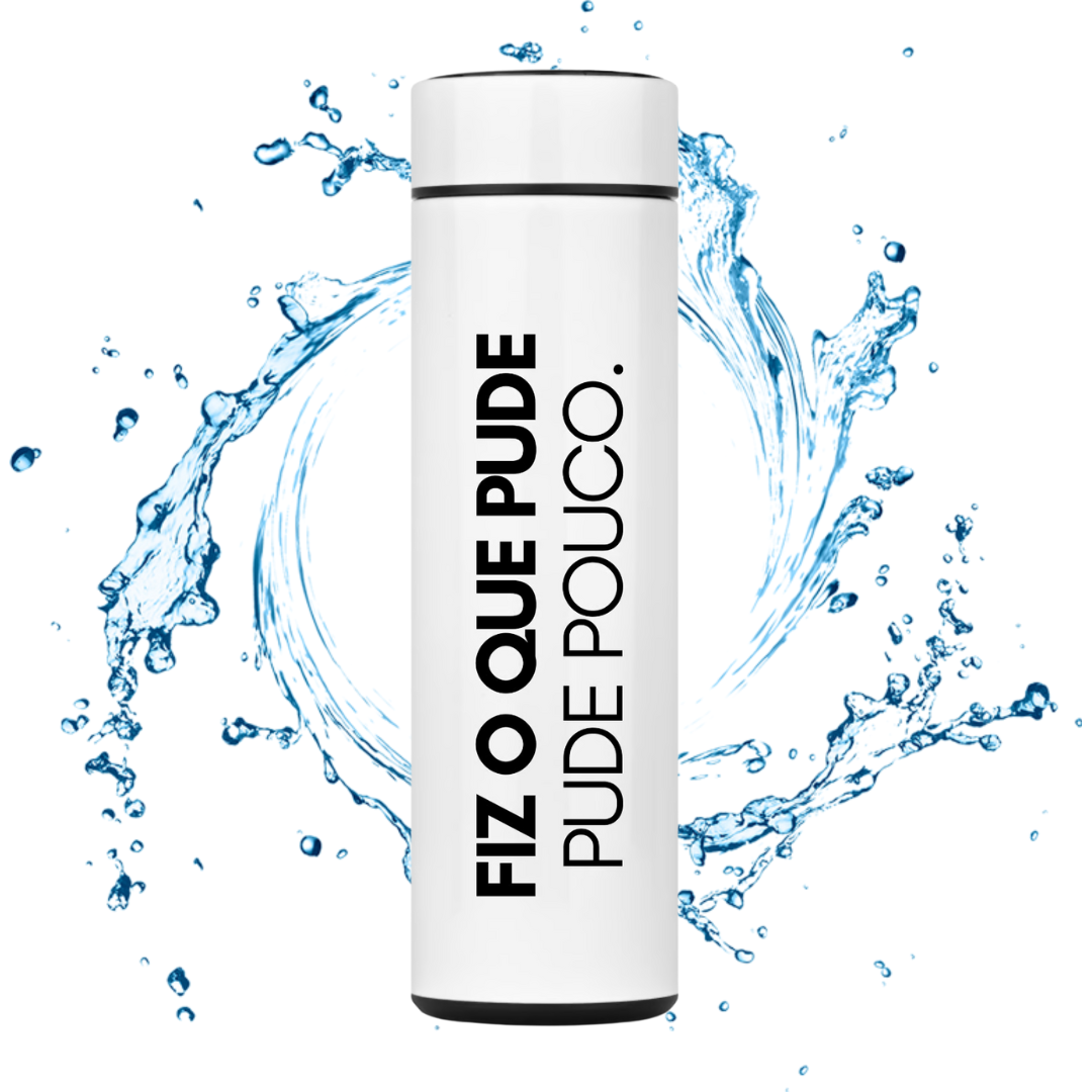 Garrafa Fiz o que pude ,pude pouco