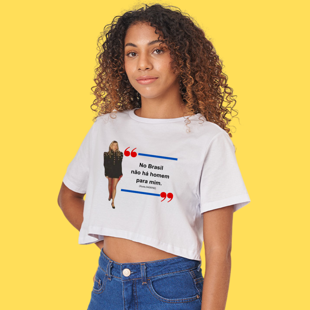 Cropped No Brasil não há homem para mim