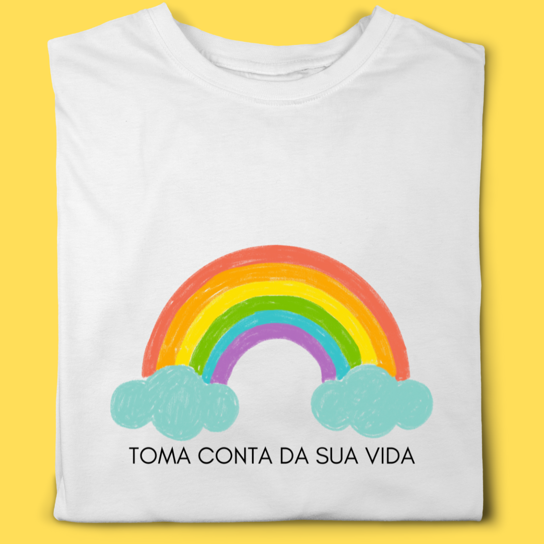 Camiseta Toma conta da sua vida