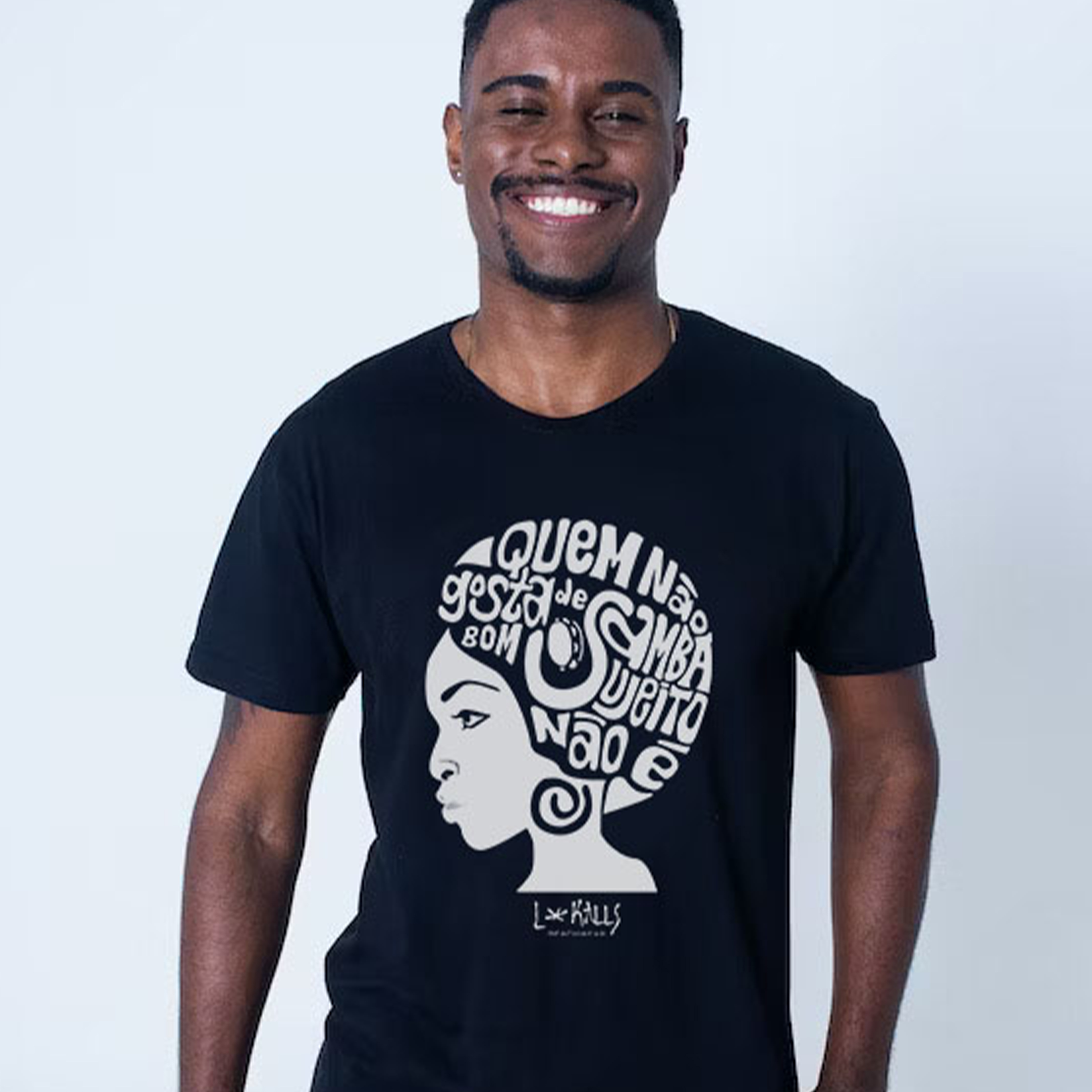 QUEM NÃO GOSTA DE SAMBA? - CAMISETA QUALITY