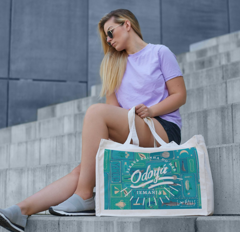 Nome do produto  ODOYÁ YEMANJÁ - ECOBAG