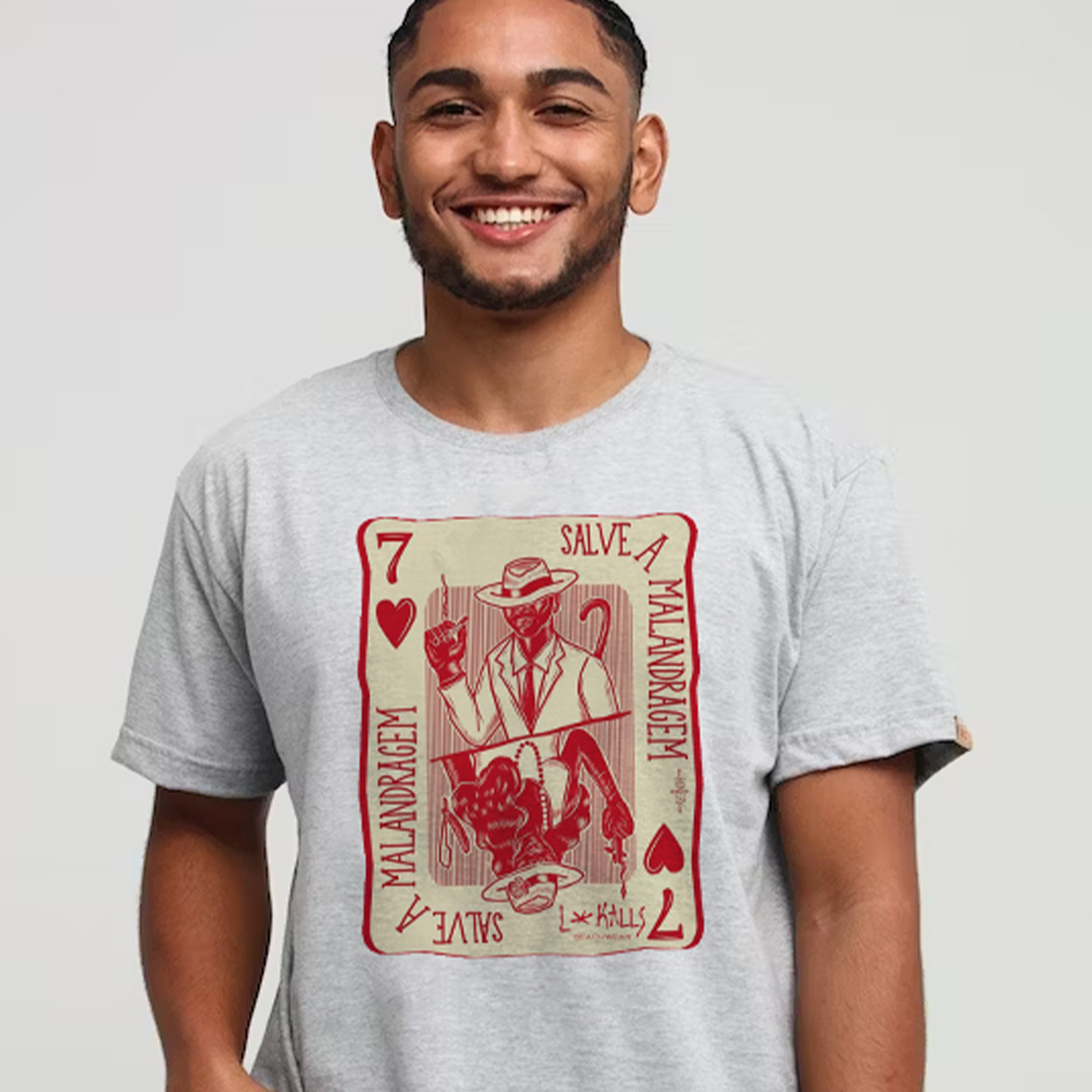 SALVE A MALANDRAGEM - CAMISETA QUALITY