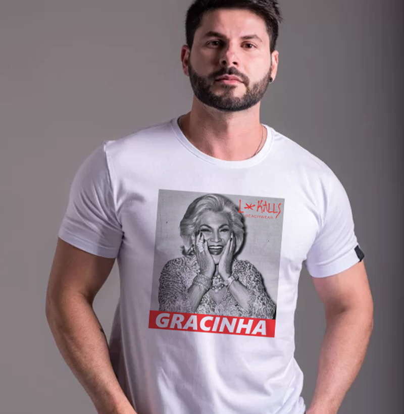 Nome do produto  GRACINHA - CAMISETA QUALITY