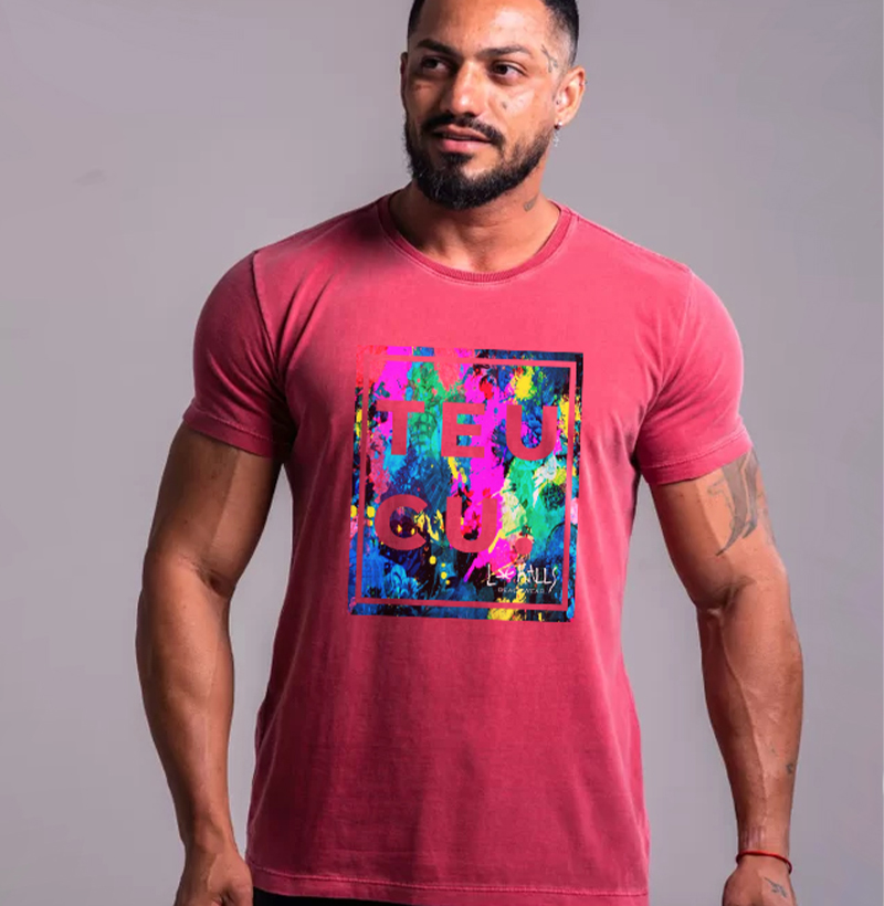 TEU CÚ - CAMISETA ESTONADA PREMIUM