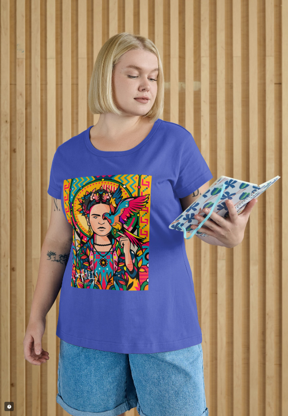 Nome do produto  FRIDA POP ART - BABY LONG QUALITY