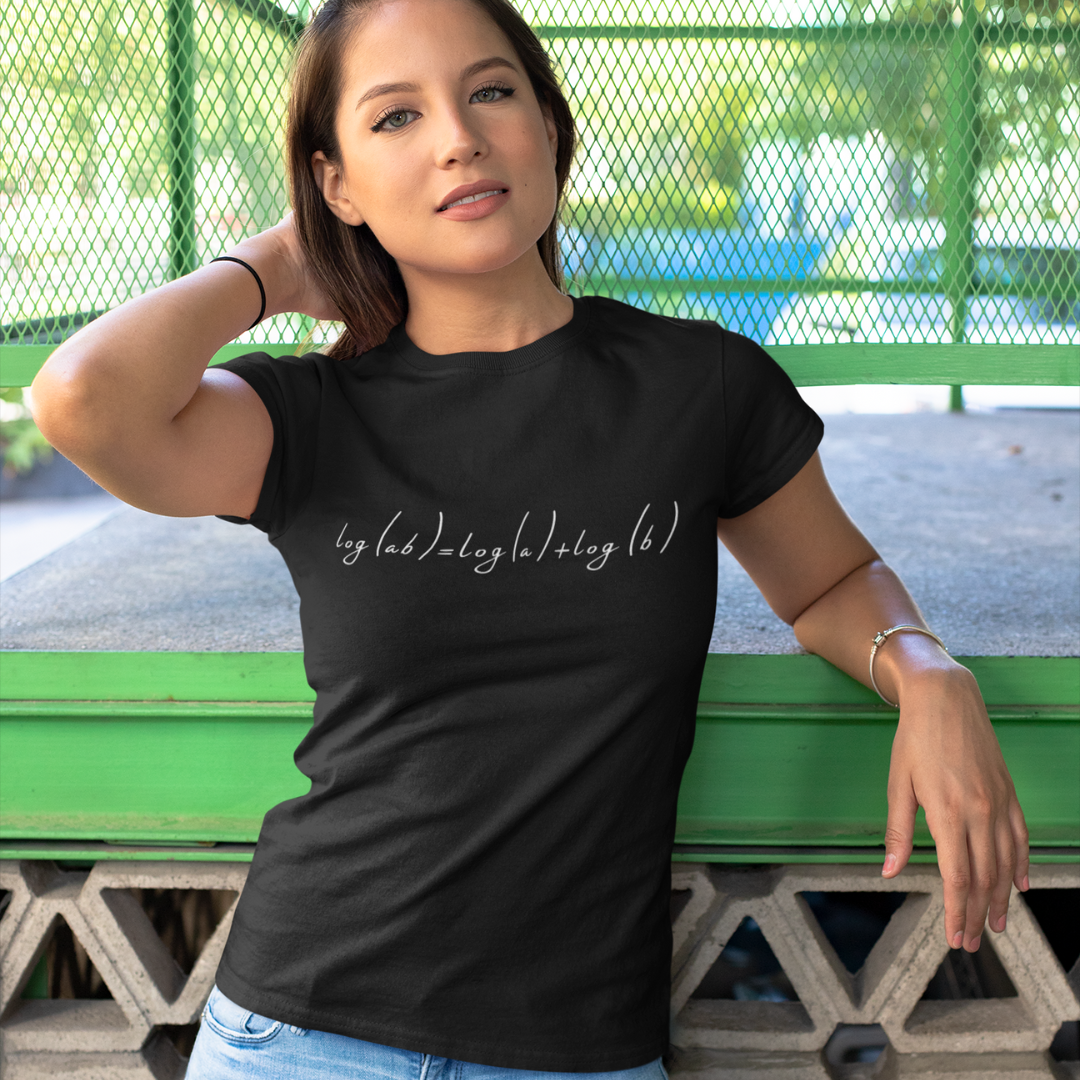 Camiseta Exatas Logaritmos Feminina 