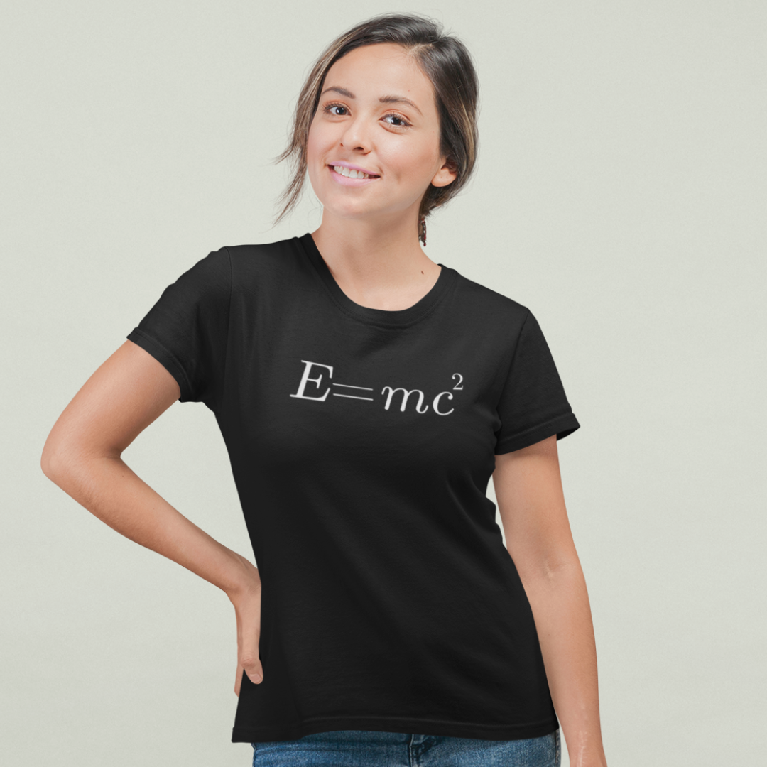 Camiseta Exatas Teoria Relatividade Feminina