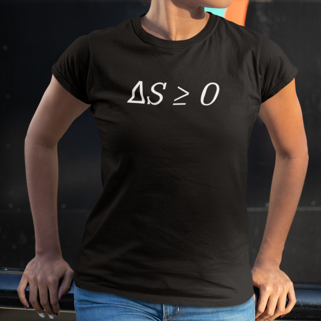 Camiseta Exatas 2° Lei Termodinâmica Feminina