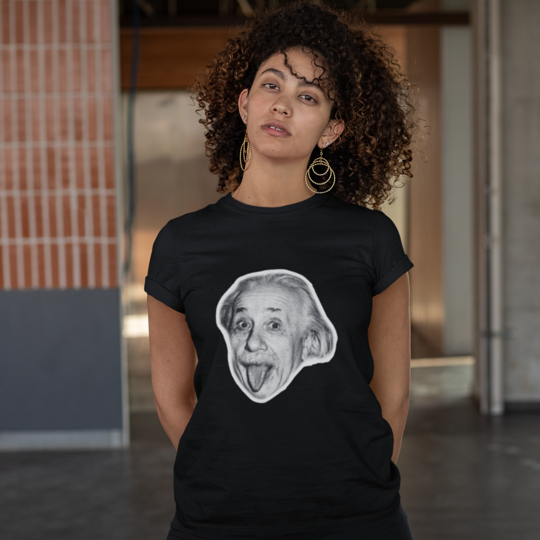 Camiseta Clássica Albert Einstein Feminina