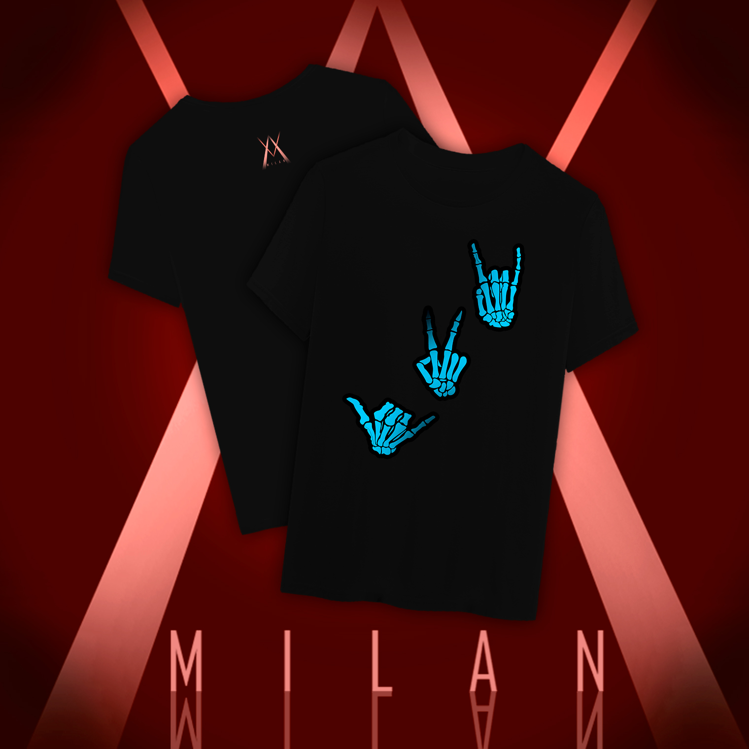 Nome do produto  The blue hands