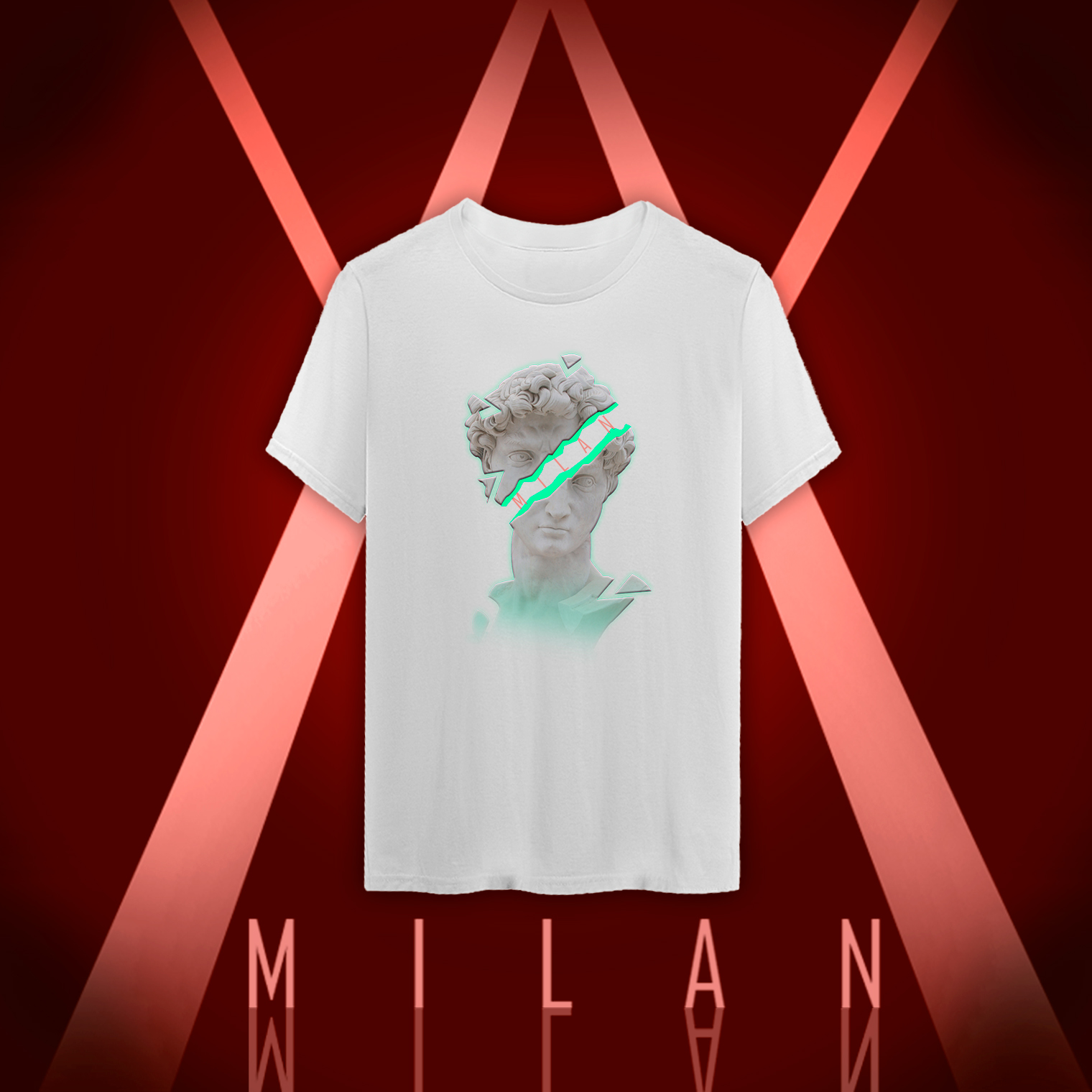 Nome do produto  The Cracked statue