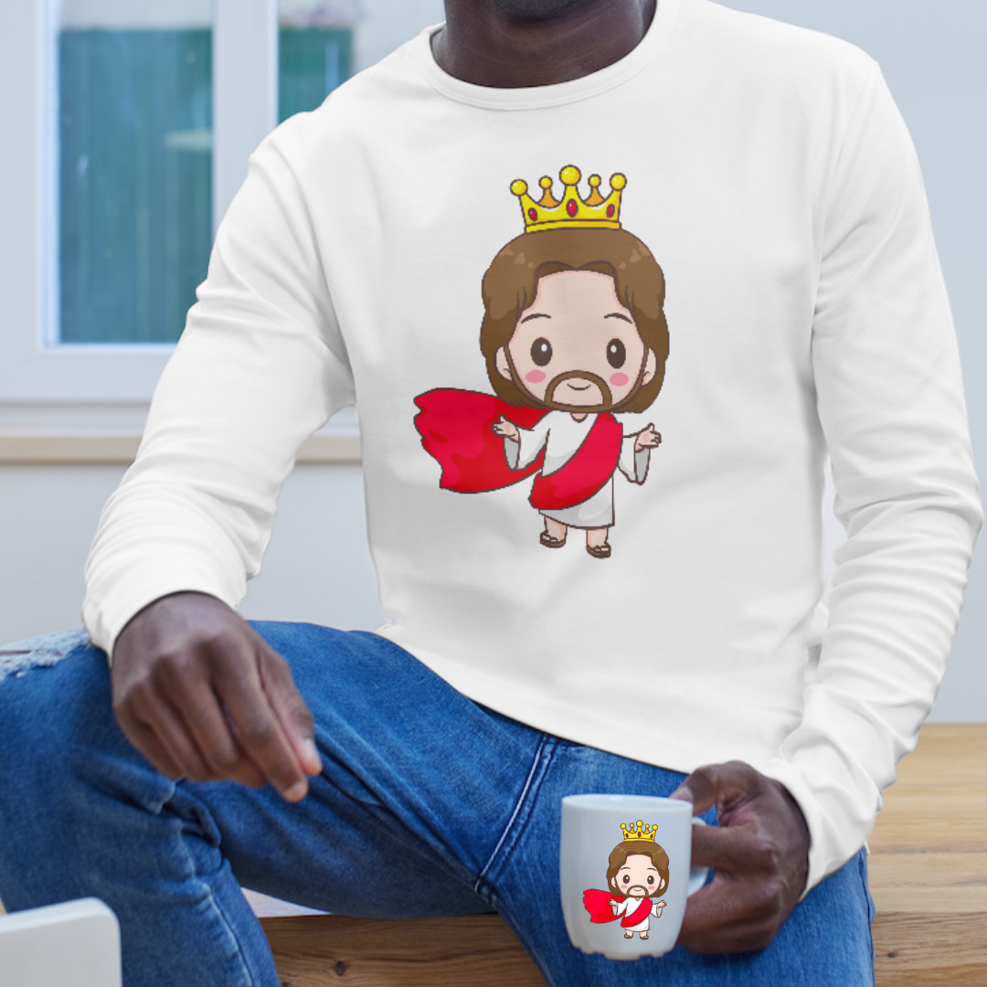 Moletom Ilustração - Rei Jesus