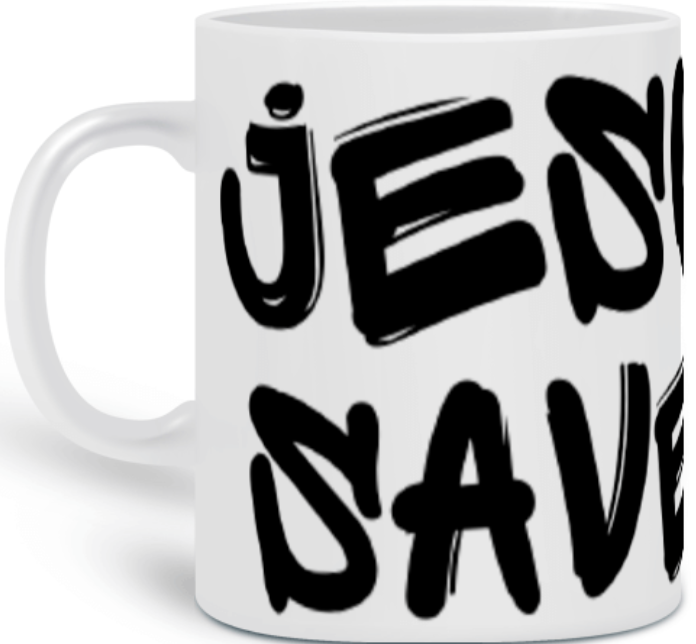 Caneca Frases - Jesus Saves