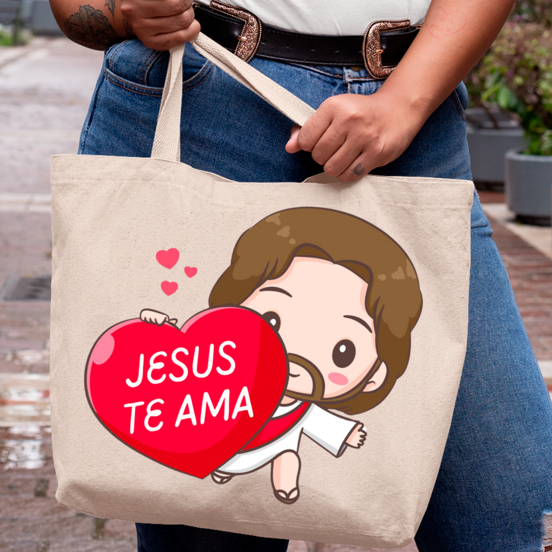 Eco Bag Ilustrações - Jesus Te Ama