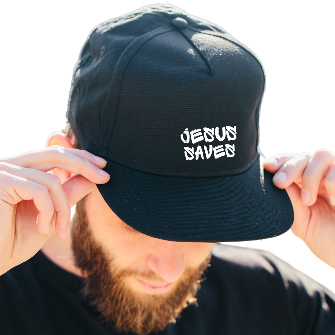 Boné Frases - Jesus Saves