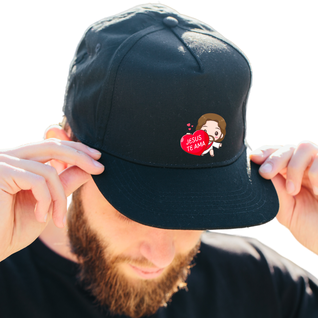Boné Ilustração - Jesus Te Ama