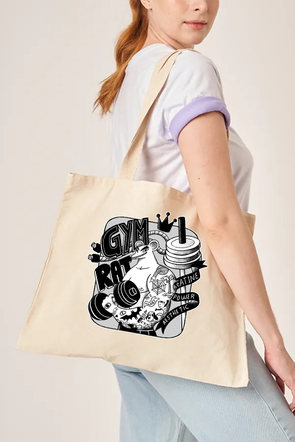 Ecobag Gym Rat Aesthetic