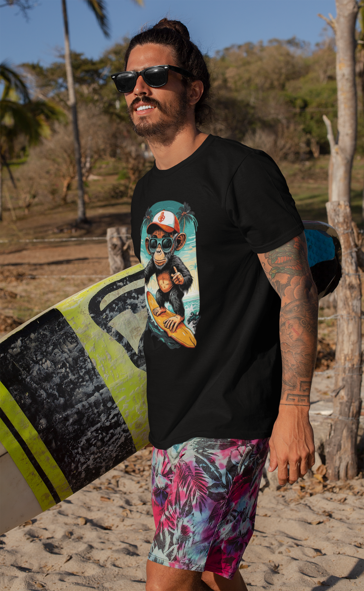 CAMISETA T-SHIRT PRIME, SURF MONKEY