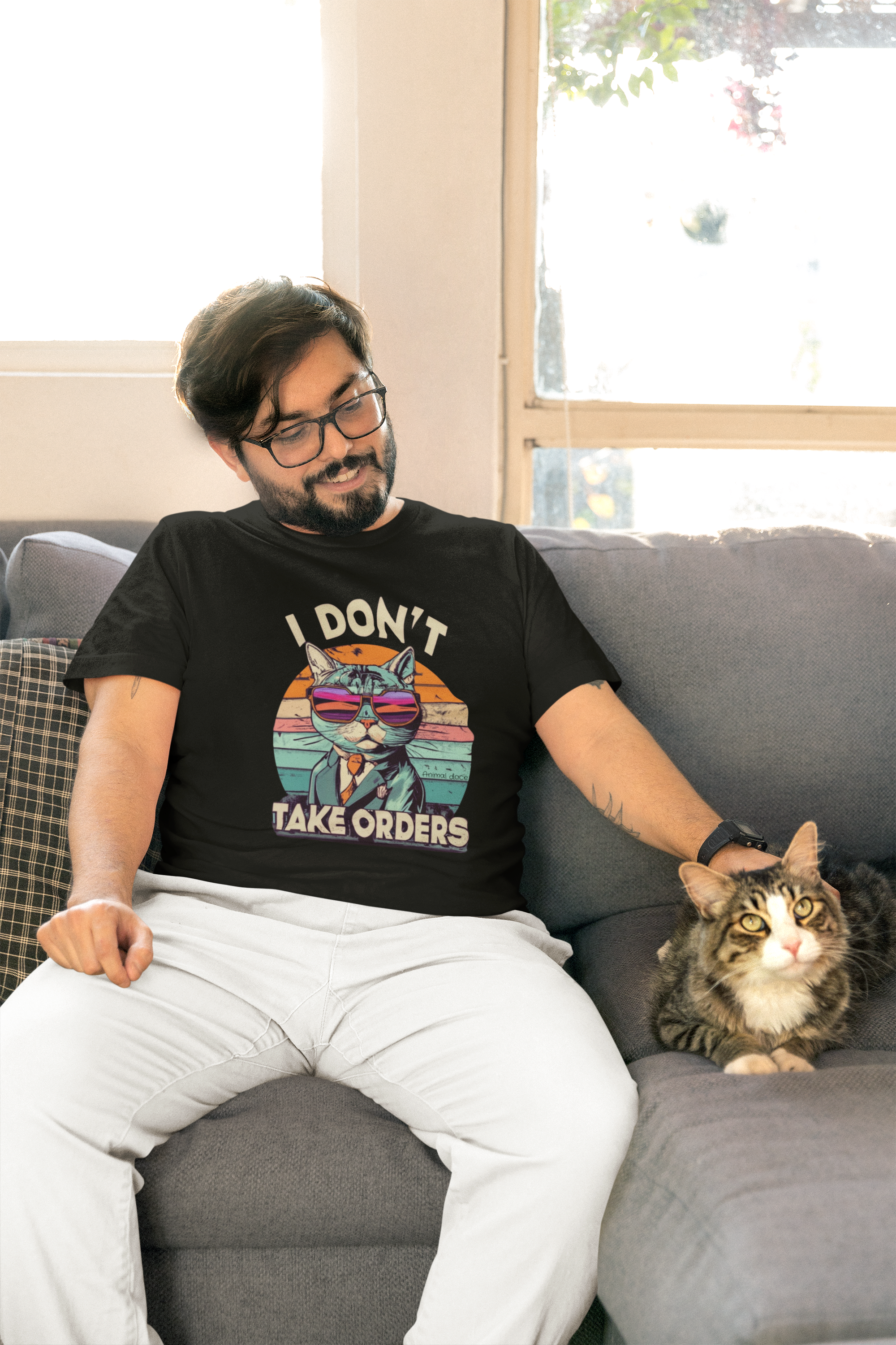 Nome do produto: CAMISETA T-SHIRT PIMA, I DON´T TAKE ORDERS