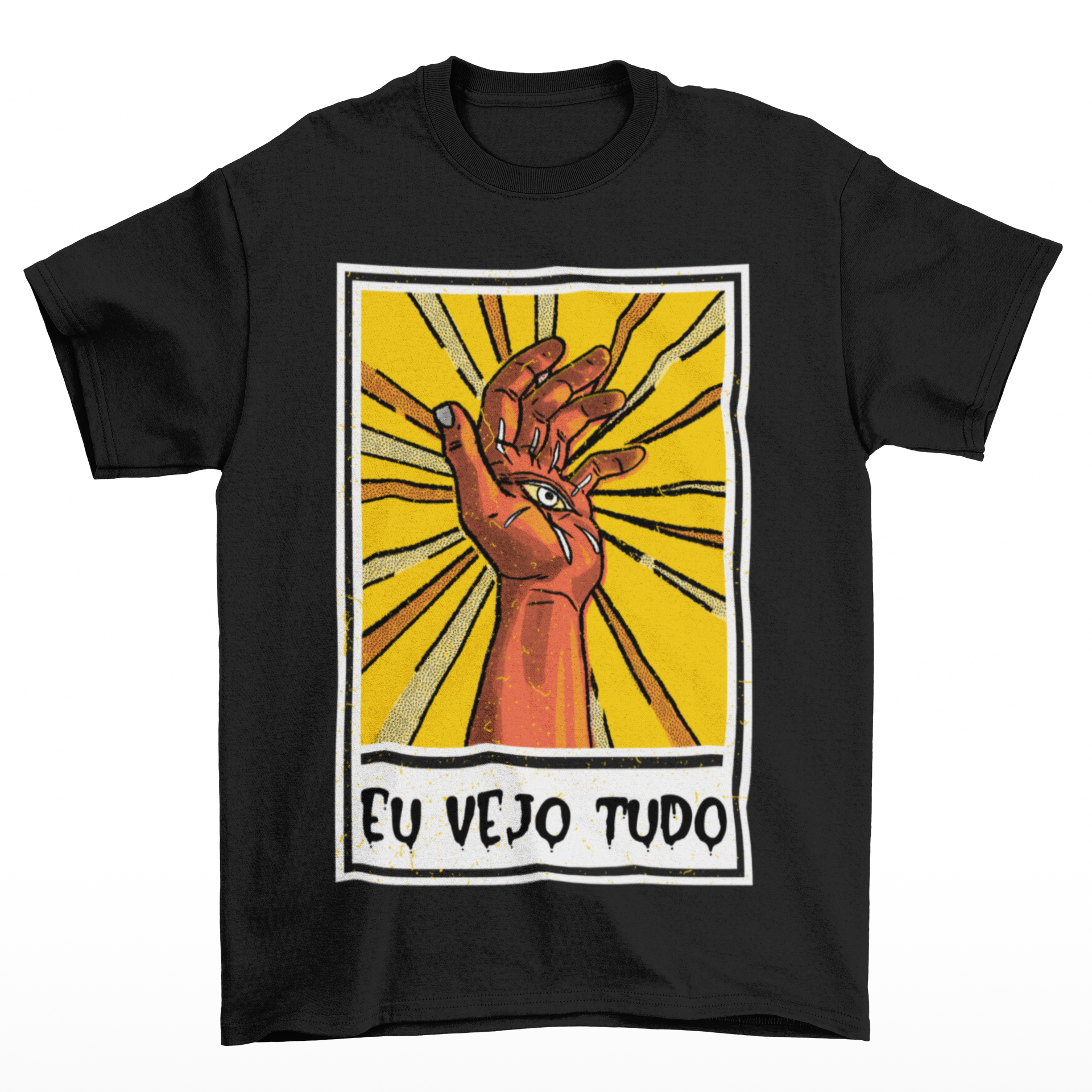 Camiseta Eu Vejo Tudo