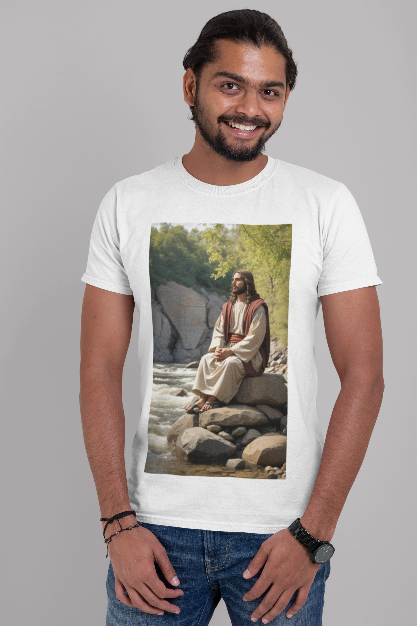 Nome do produto  CAMISA JESUS TE AMA