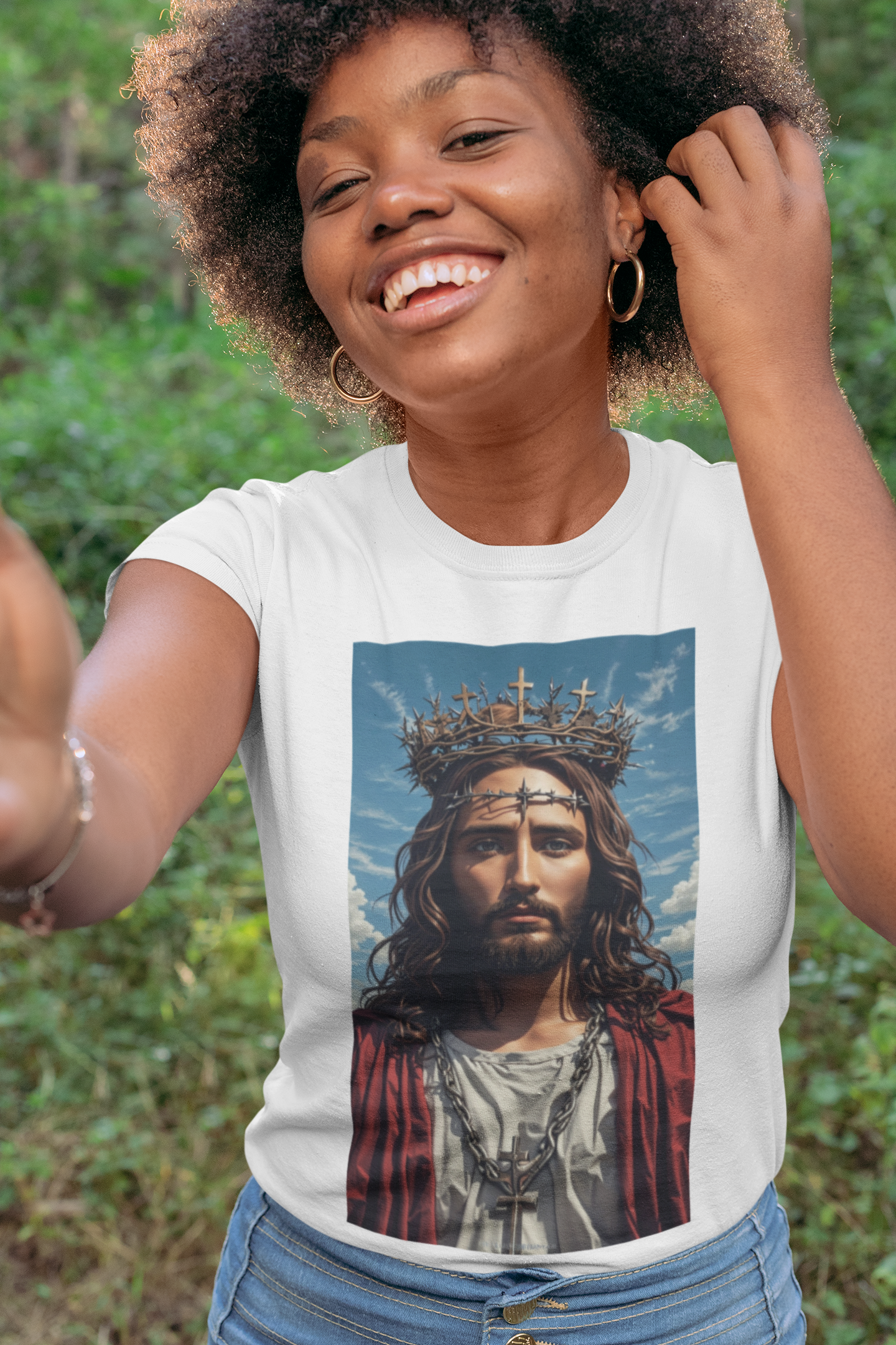 Nome do produto  coroa de espinhos céu azul 