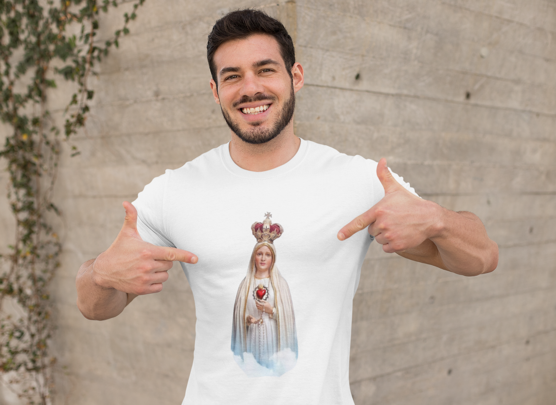 Nome do produto  CAMISA NOSSA SENHORA DE FATIMA