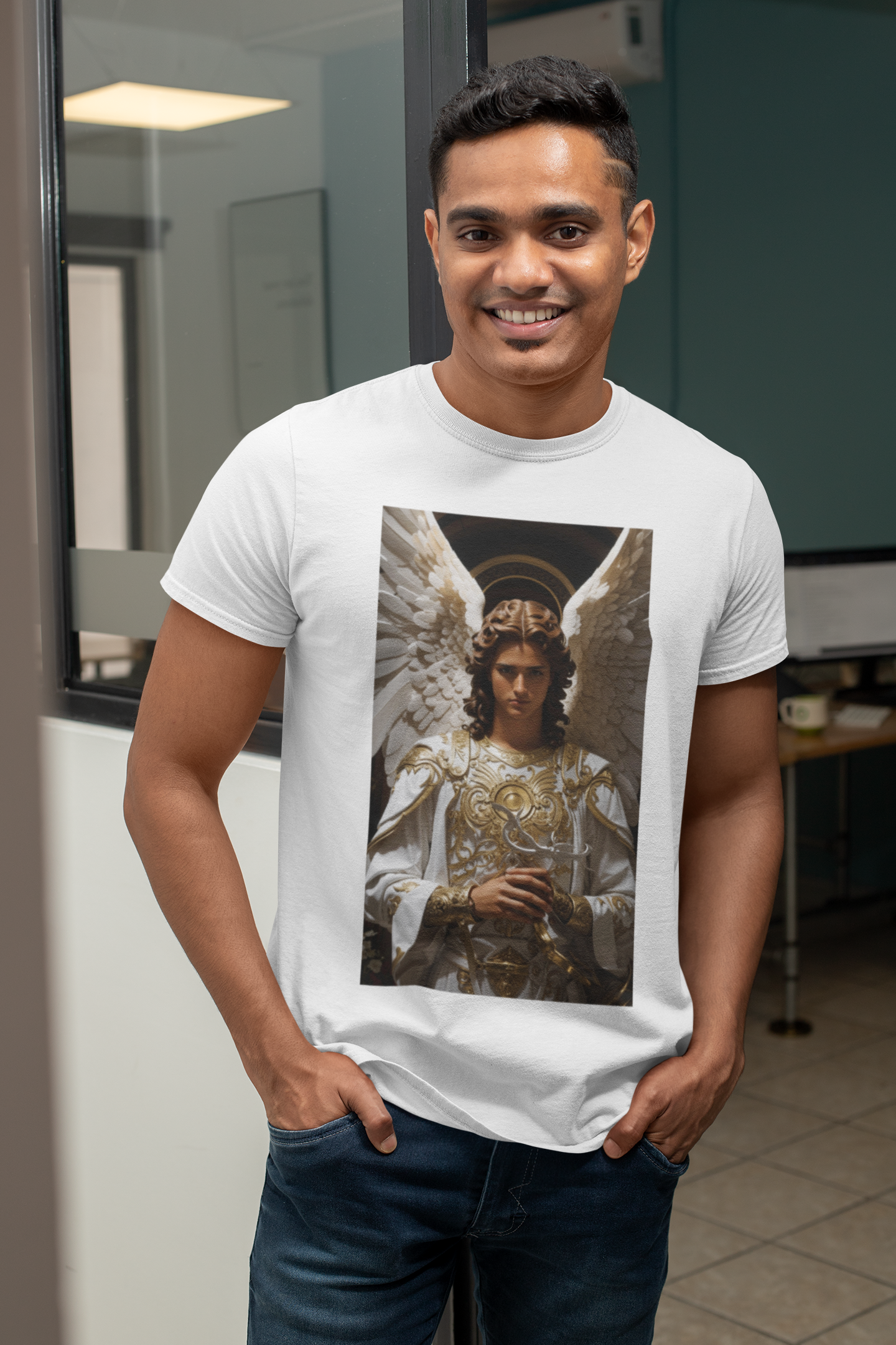 Nome do produto  CAMISA MIGUEL ARCANJO